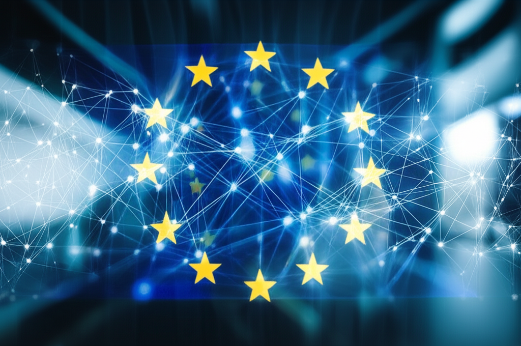 Hero image for article: EU Parliament Enacts Strict AI Regulations for 2028 Compliance